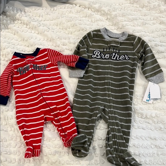 Carter's Other - Carter's Little Brother Footed Pajamas/Sleep Play Long Sleeve 3 & 6 months